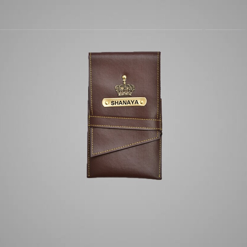 Brown Customised Stationary case