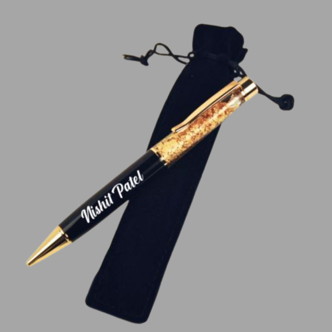 Customised Gold Crystal Pen