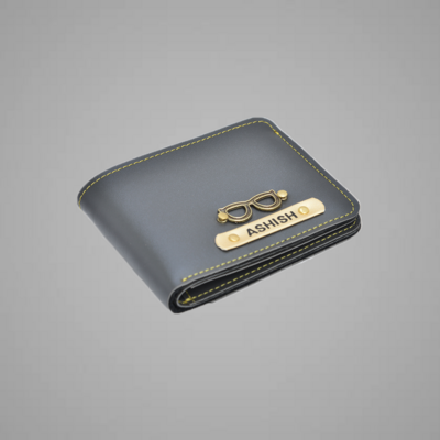 Grey Indian Leather Men's Wallet