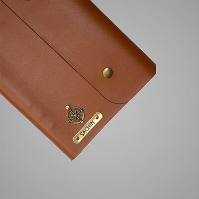 Tan Customised Leather Diary (A5)