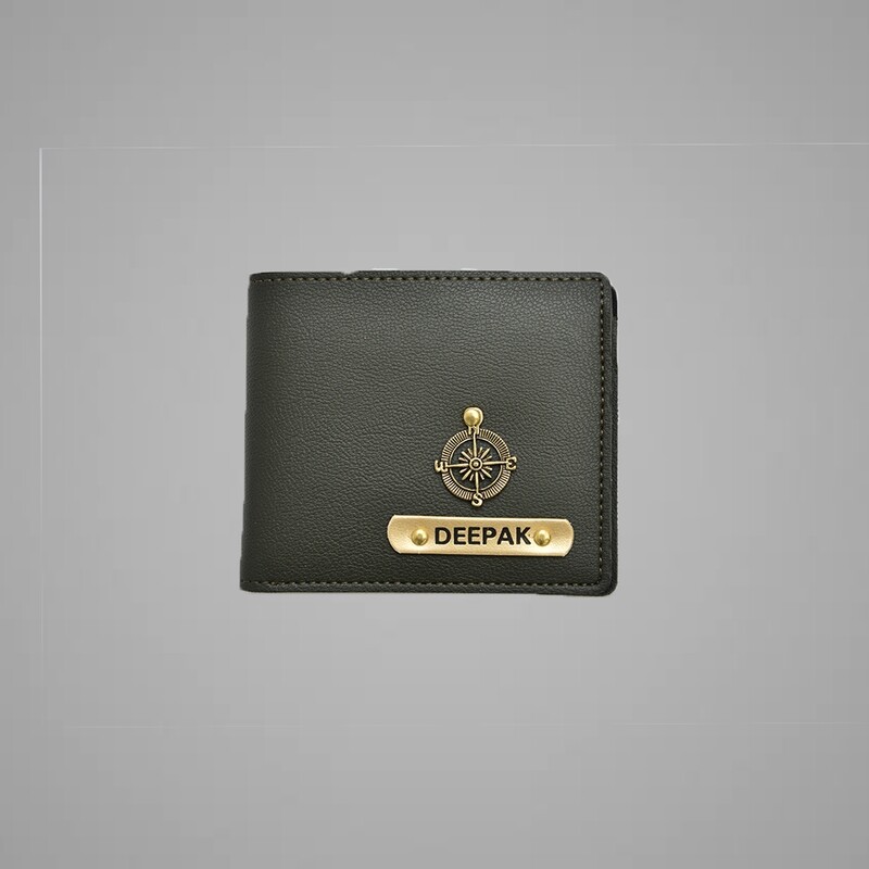 Olive Green Imported Men&#39;s Wallet