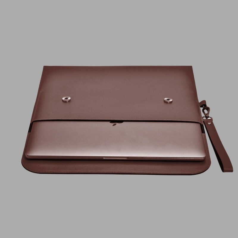 Brown Personalised Laptop Bag
