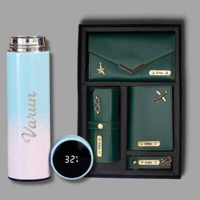 Green Women's 4pc Combo + Temp. Bottle