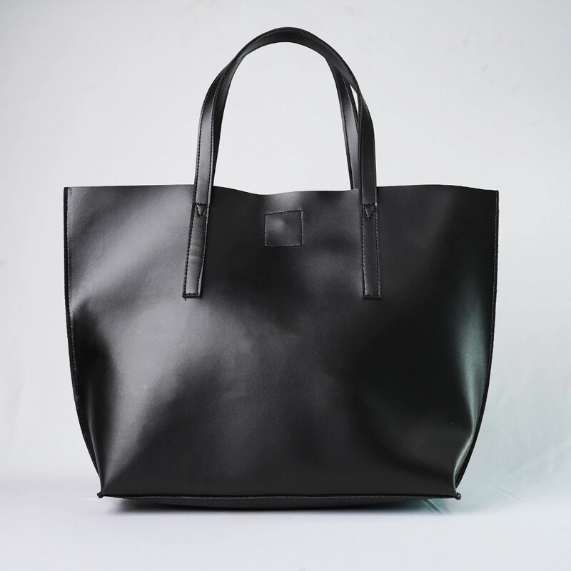 Customised Black Tote Bag