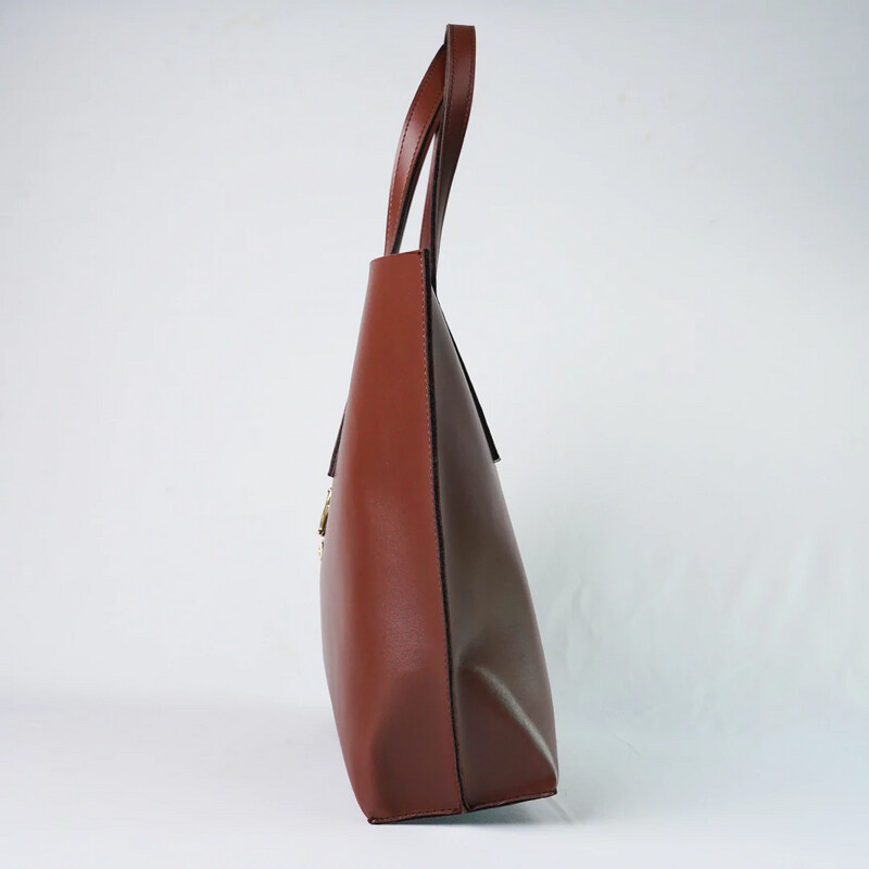 Customised Brown Tote Bag