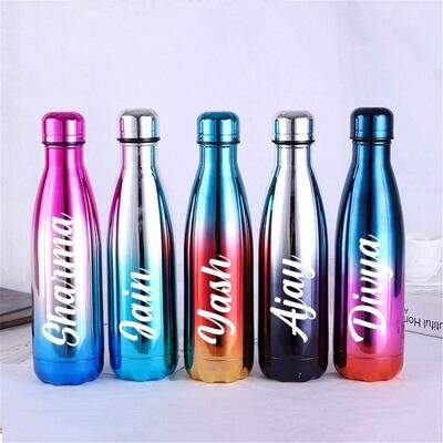 Customised Rainbow Insulated Bottle (12 hours Hot and Cold)