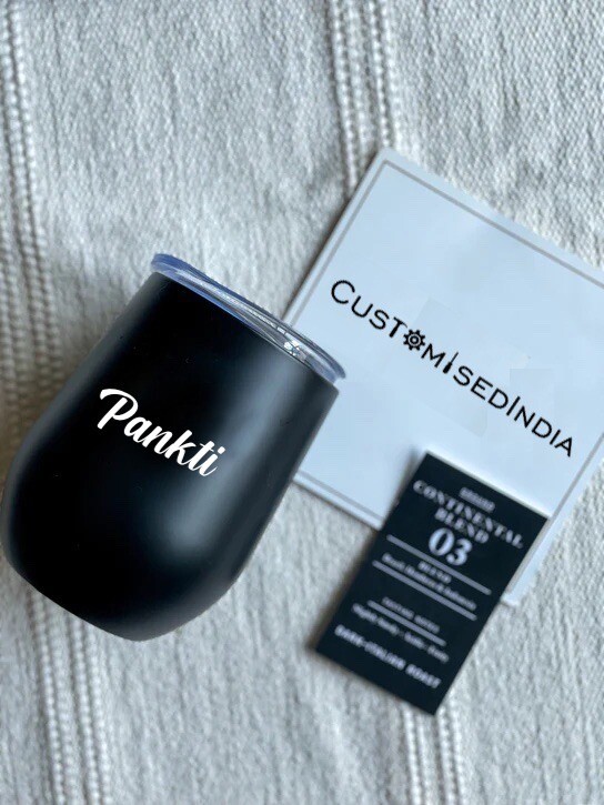 Customised Travel Tumbler Mug with Lid