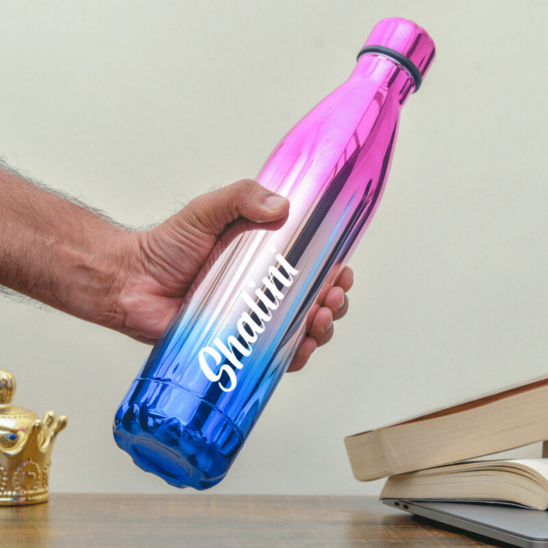 Customised Rainbow Thermosteel Bottle