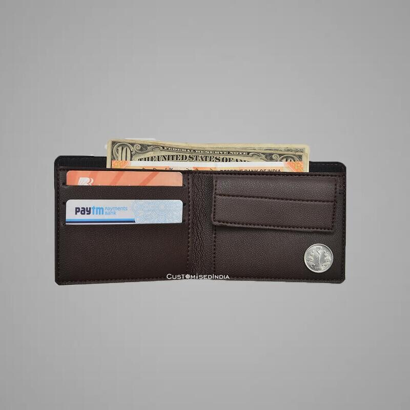 Dark Brown Imported Wallet + Belt Combo