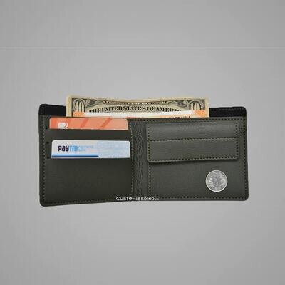 Olive Green Imported Wallet + Belt Combo