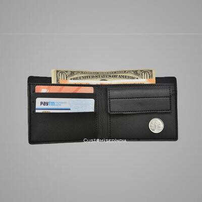 Black Imported Wallet + Belt Combo