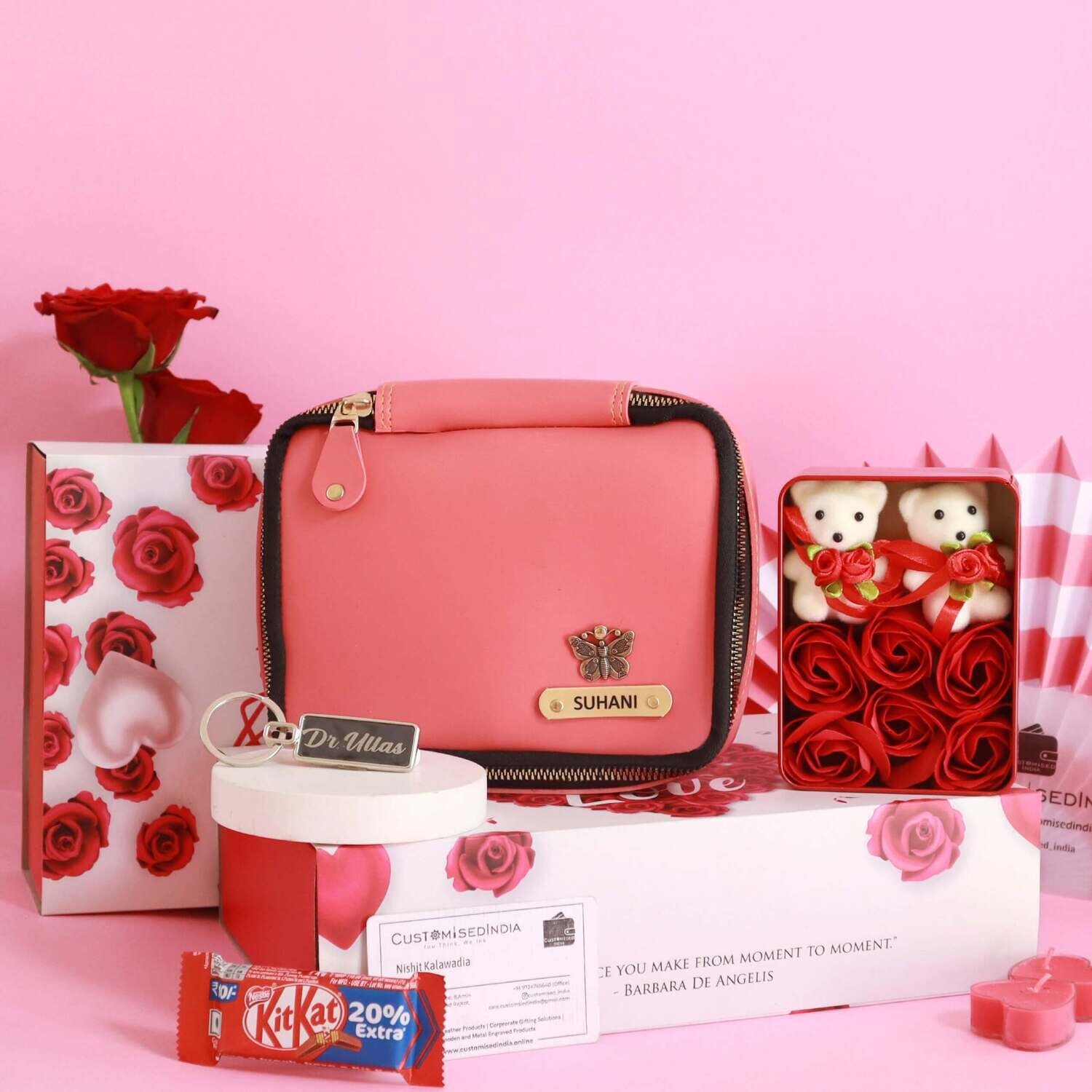 Valentine special Women Combo with Make up pouch