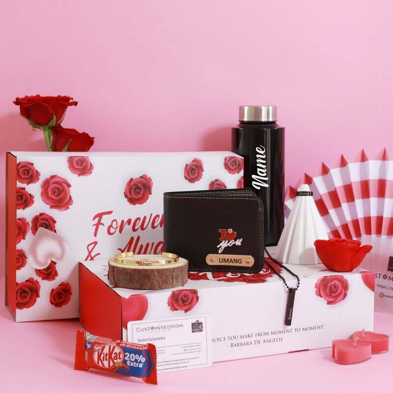 Valentine&#39;s Luxury Men&#39;s Personalized Hamper