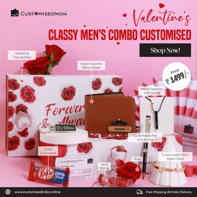 Valentine's Classy Men's Combo Customised