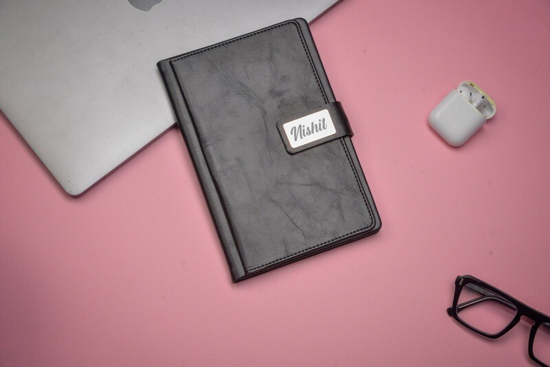 Black Customised Executive Diary