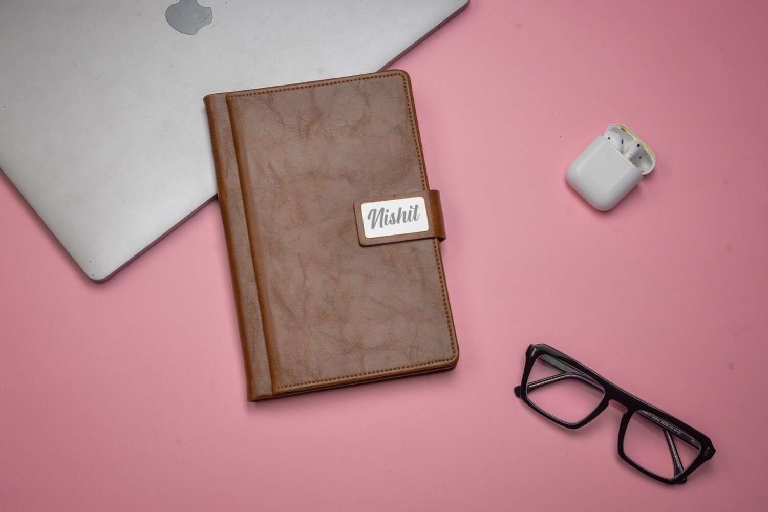 Brown Customised Executive Diary