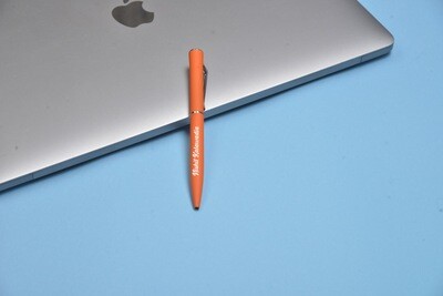 Tan Customised Pen & Keychain Combo
