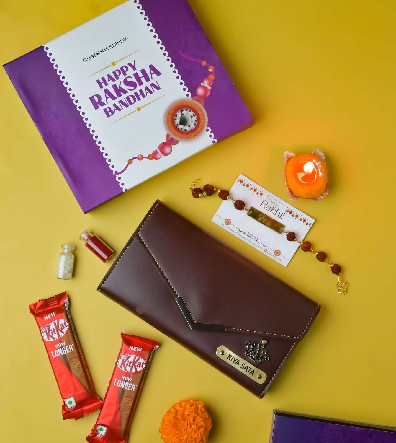Premium Rakhi hamper for Sister