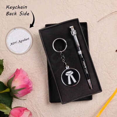 Lawyer Advocate Pen &amp; Keychain Combo