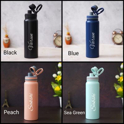 Personalized  Vacuum Insulated Sipper Bottle (800ml)