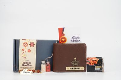 Imported Leather Rakhi Hamper 1.0