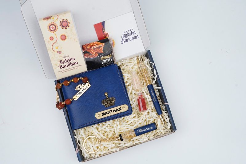 Imported Leather Rakhi Hamper 2.0