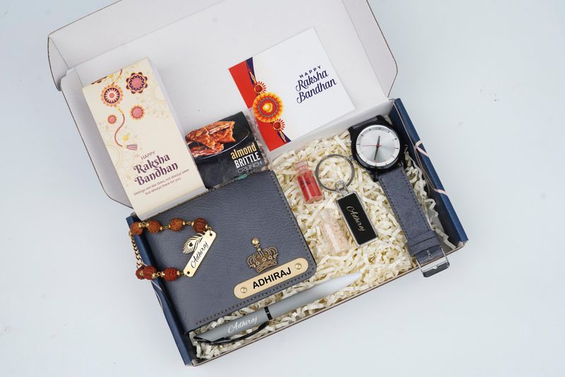 Imported Leather Rakhi Hamper 4.0