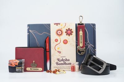 Imported Leather Rakhi Hamper 5.0
