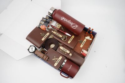 Ultimate Imported Leather Rakhi Hamper for Brother 9.0