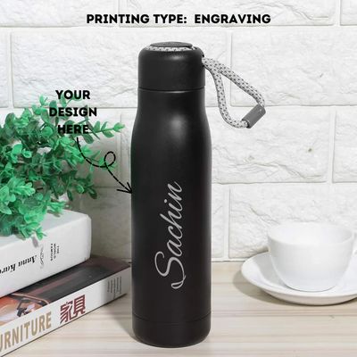 Thermosteel Sport Bottle with Name (500ml)