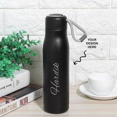 Thermosteel Sport Bottle with Name (500ml)