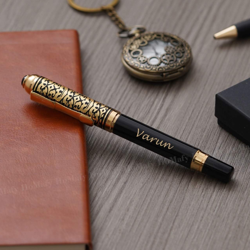 Personalised Fortune Gold Roller Pen
