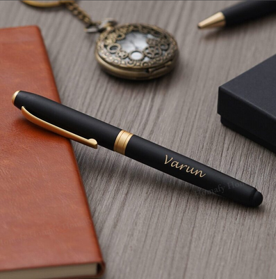 Personalised Thrill Magnetic Cap Roller Pen