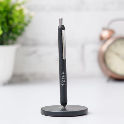 Personalized Magnetic Pen Stand and Metal Pen
