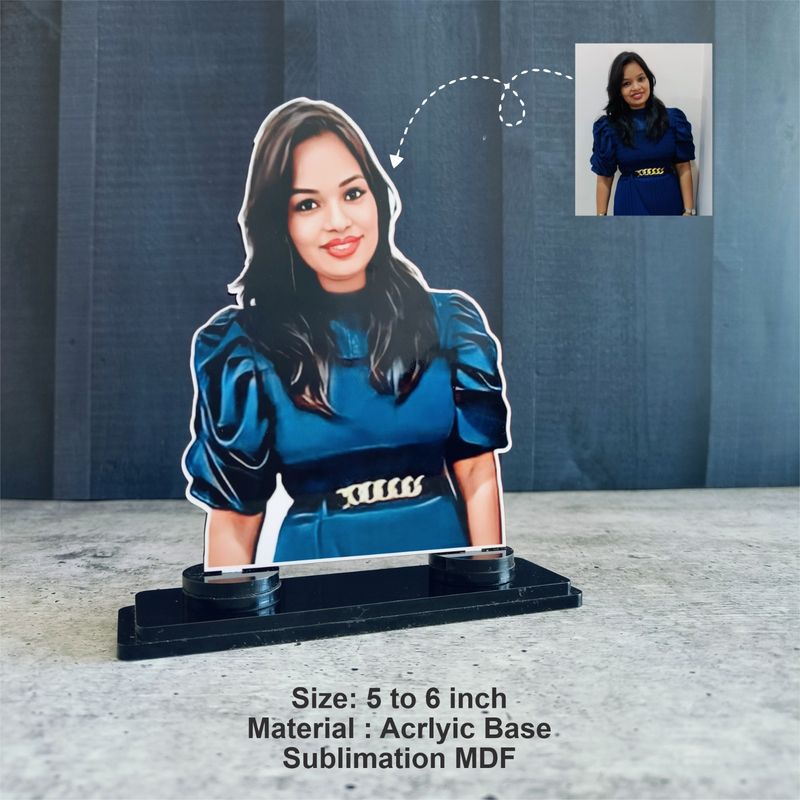 Personalized HD Photo Frame With Magnetic Stand