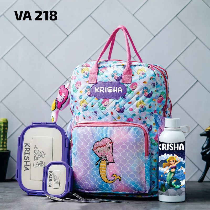 Personalized Junior Kids School Bag  - Fairy Theme (16 inches)