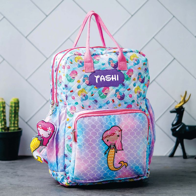 Personalized Junior Kids School Bag  - Fairy Theme (16 inches)