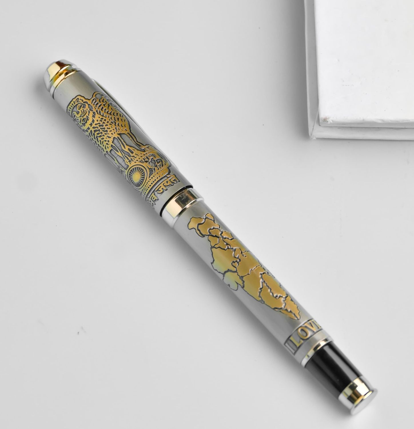 Satyamev Jayate and I love India - Personalized Pen with Name