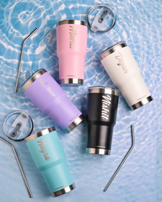 Personalized Stanley Tumbler - 600 ml ( 100% Leakproof )