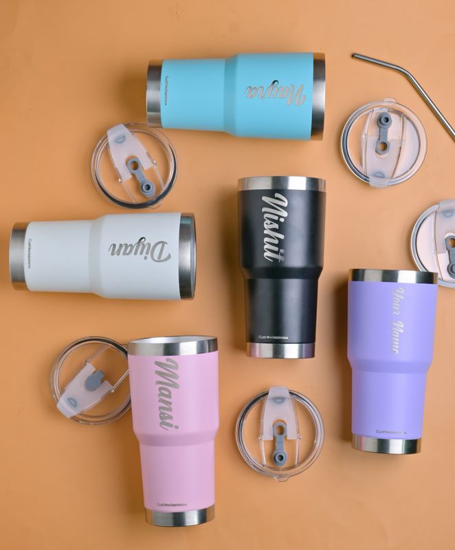 Personalized Stanley Tumbler - 600 ml ( 100% Leakproof )