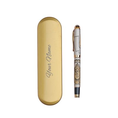 Customised Lord Tirupati Balaji Etched Pen
