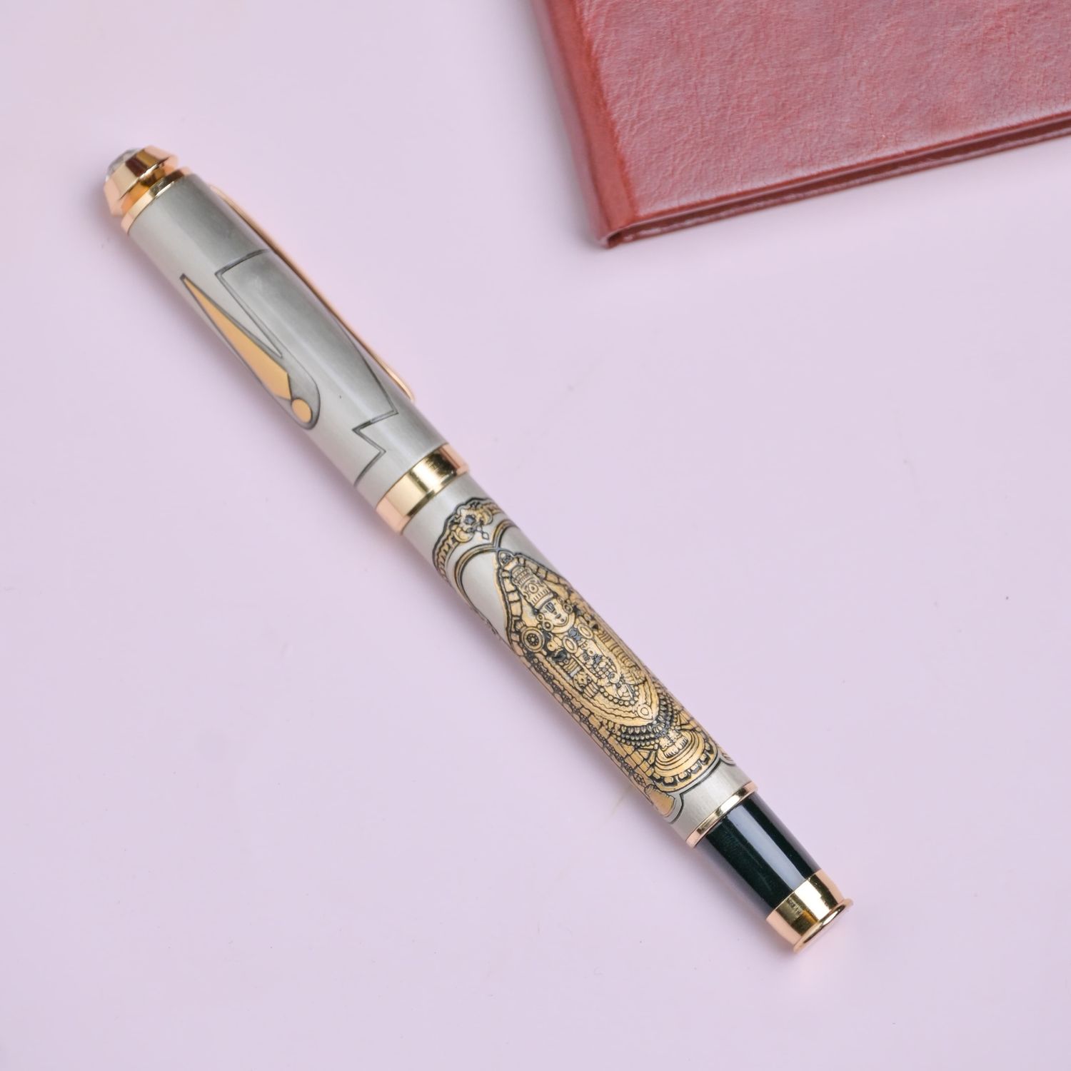 Customised Lord Venkteswara Etched Pen ( Srinivasa Balaji Tirupati)