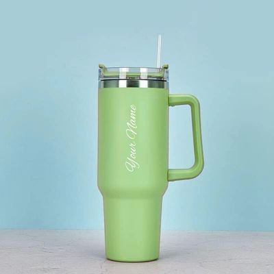 Personalized Pistachio Green Vacuum Insulated Tumbler ( 1200 ml )