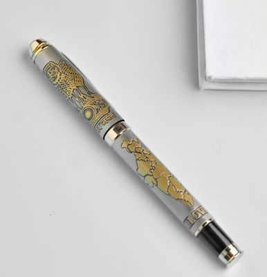 Satyamev Jayate and I love India - Personalized Pen with Name