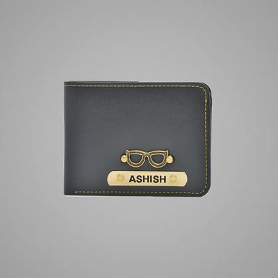 Grey Indian Leather Men&#39;s Wallet