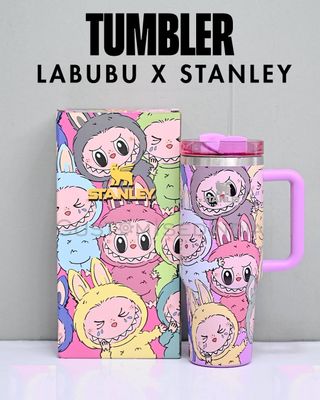 Stanley X Labubu 40oz 1200ml Quencher Tumbler - Pink