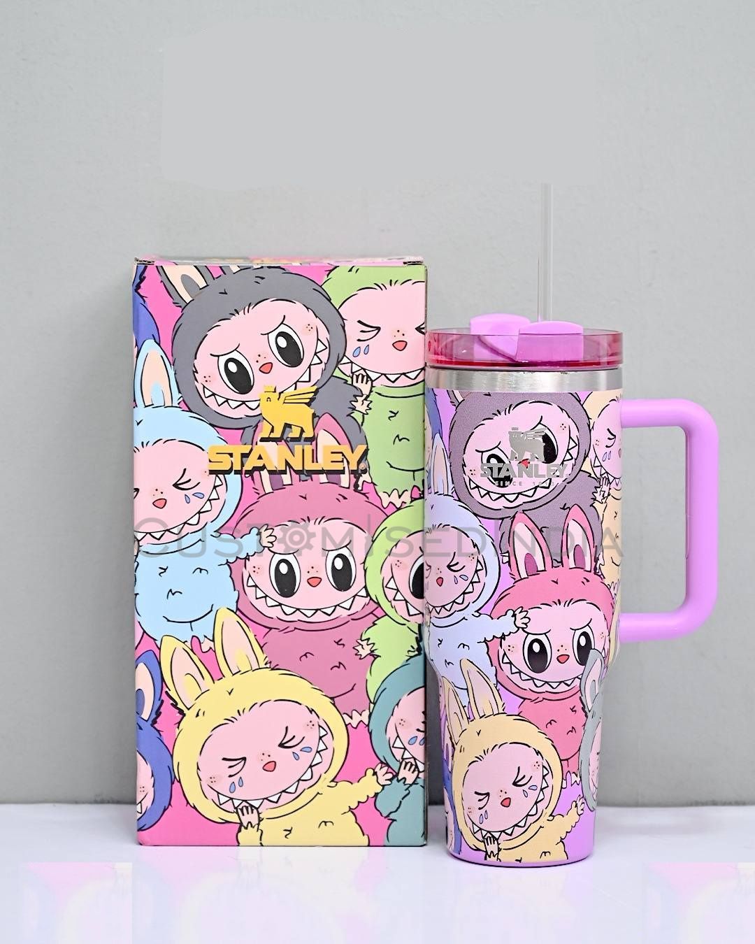 Stanley X Labubu 40oz 1200ml Quencher Tumbler - Pink