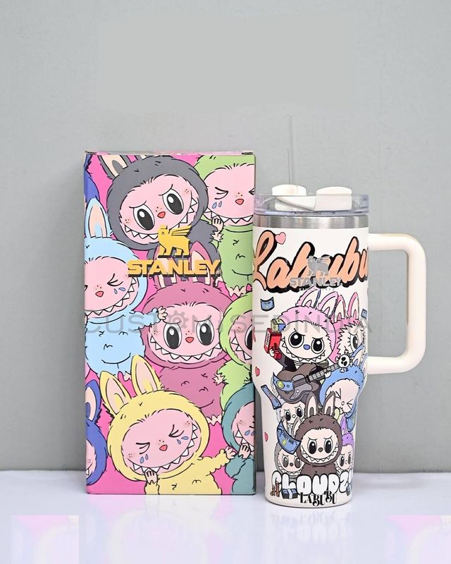 Stanley X Labubu 40oz 1200ml Quencher Tumbler - Cream