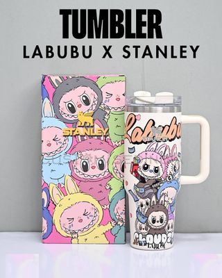 Stanley X Labubu 40oz 1200ml Quencher Tumbler - Cream