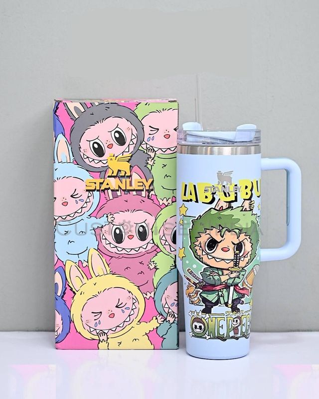 Stanley X Labubu 40oz 1200ml Quencher Tumbler - Blue